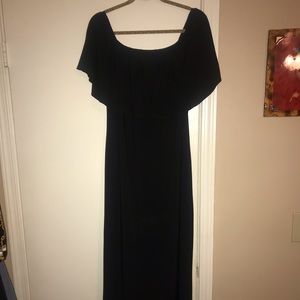 Women’s maxi off shoulder dress